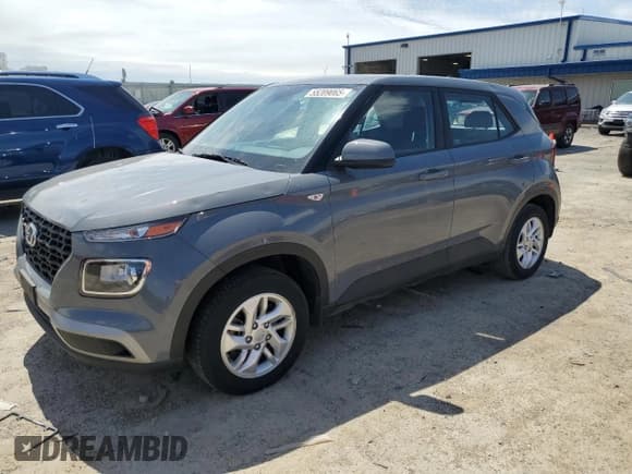 ✅ 2022 Hyundai Venue SE • VIN: KMHRB8A38NU176847 • Lot: 55209065. Listed on Copart with 50,975 mi. Free auction sales archive from the USA and detailed vehicle history report at DreamBid. Image 1.