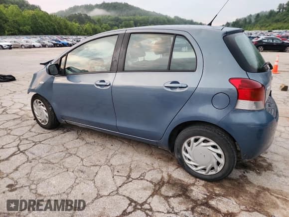 ✅ 2011 Toyota Yaris • VIN: JTDKT4K34B5325870 • Lot: 63830375. Listed on Copart with Not provided. Free auction sales archive from the USA and detailed vehicle history report at DreamBid. Image 2.