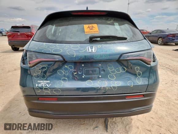 ✅ 2025 Honda HR-V LX • VIN: 3CZRZ1H39SM736401 • Lot: 80898415. Wystawiony na Copart z przebiegiem 11 024 mil. Bezpłatny archiwum sprzedaży aukcyjnych z USA i szczegółowy raport historii pojazdu na DreamBid. Zdjęcie 6.