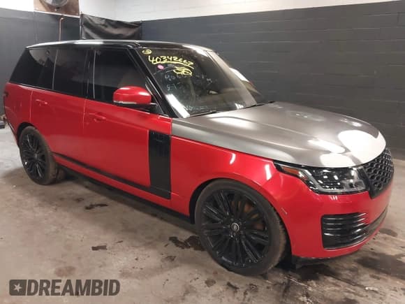 ✅ 2020 Land Rover Range Rover P525 HSE • VIN: SALGS2SE2LA591386 • Lot: 40342667. Wystawiony na IAAI z przebiegiem 46 257 mil. Bezpłatny archiwum sprzedaży aukcyjnych z USA i szczegółowy raport historii pojazdu na DreamBid. Zdjęcie 1.