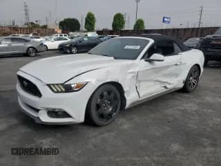 ✅ 2017 Ford Mustang EcoBoost Premium • VIN: 1FATP8UH7H5204760 • Lot: 62727605. Listed on Copart with 126,040 mi. Free auction sales archive from the USA and detailed vehicle history report at DreamBid. Image 1.