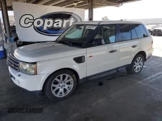✅ 2008 Land Rover Range Rover Sport HSE • VIN: SALSF25468A163278 • Lot: 69466235. Listed on Copart with 129,304 mi. Free auction sales archive from the USA and detailed vehicle history report at DreamBid. Image 1.
