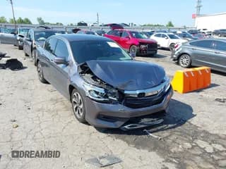 ✅ 2017 Honda Accord EX-L • VIN: 1HGCR3F8XHA024184 • Lot: 42895730. Listed on IAAI with 95,411 mi. Free auction sales archive from the USA and detailed vehicle history report at DreamBid. Image 1.