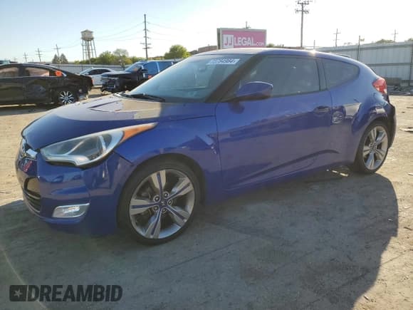 ✅ 2013 Hyundai Veloster w/Gray Int • VIN: KMHTC6AD3DU170727 • Lot: 73784984. Wystawiony na Copart z przebiegiem 47 992 mil. Bezpłatny archiwum sprzedaży aukcyjnych z USA i szczegółowy raport historii pojazdu na DreamBid. Zdjęcie 1.