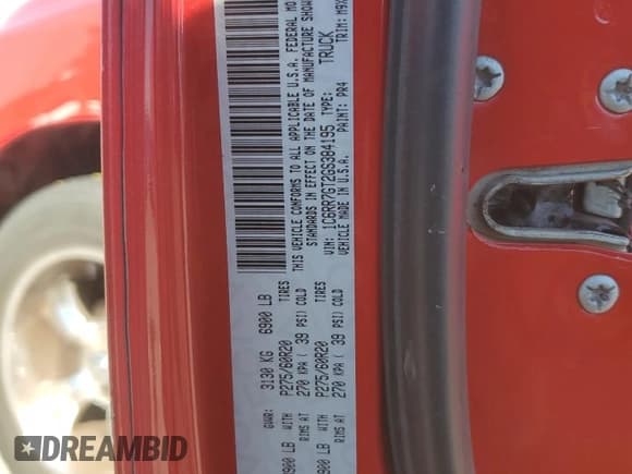 ✅ 2016 Ram 1500 Big Horn • VIN: 1C6RR7GT2GS384195 • Lot: 91900575. Wystawiony na Copart z przebiegiem 99 106 mil. Bezpłatny archiwum sprzedaży aukcyjnych z USA i szczegółowy raport historii pojazdu na DreamBid. Zdjęcie 12.