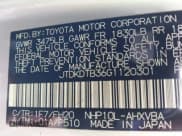 ✅ 2016 Toyota Prius One • VIN: JTDKDTB36G1120301 • Lot: 41578429. Listed on IAAI with 186,479 mi. Free auction sales archive from the USA and detailed vehicle history report at DreamBid. Image 9.