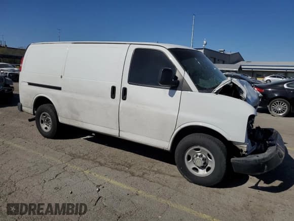 ✅ 2013 Chevrolet Express Cargo • VIN: 1GCWGFCA7D1139619 • Lot: 52611355. Listed on Copart with Not provided. Free auction sales archive from the USA and detailed vehicle history report at DreamBid. Image 4.