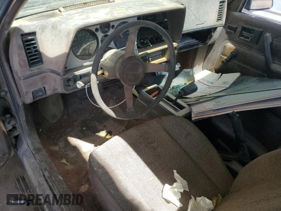 ✅ 1984 Chevrolet Cavalier • VIN: 1G1AD69P7EJ349663 • Lot: 55433795. Listed on Copart with 86,149 mi. Free auction sales archive from the USA and detailed vehicle history report at DreamBid. Image 8.