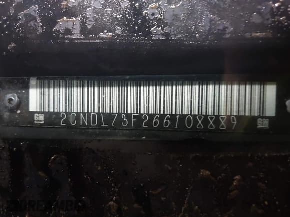 ✅ 2006 Chevrolet Equinox LT • VIN: 2CNDL73F266108889 • Лот: 41802607. Опубликован ранее на IAAI с пробегом 186 350 миль. Бесплатный доступ к архиву аукционных продаж из США и подробный отчёт об истории автомобиля на DreamBid. Изображение 9.