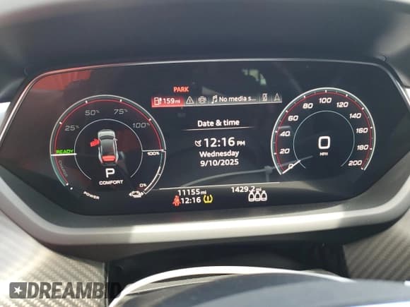 ✅ 2024 Audi RS e-tron GT • VIN: WAUAHBFW1R7900038 • Lot: 71477275. Wystawiony na Copart z przebiegiem 11 155 mil. Bezpłatny archiwum sprzedaży aukcyjnych z USA i szczegółowy raport historii pojazdu na DreamBid. Zdjęcie 9.