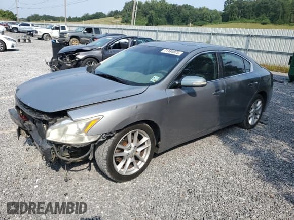 ✅ 2009 Nissan Maxima SV • VIN: 1N4AA51E49C815523 • Lot: 71184025. Listed on Copart with 214,261 mi. Free auction sales archive from the USA and detailed vehicle history report at DreamBid. Image 1.