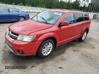 2015 Dodge Journey SXT z VIN 3C4PDCBB0FT535733, wystawiony jako Copart lot #68470005 z przebiegiem 152 934 mil mil oraz Szkoda całkowita • Salvage title. Historia ofert i sprzedaży dostępna na DreamBid. Obrazek 1.