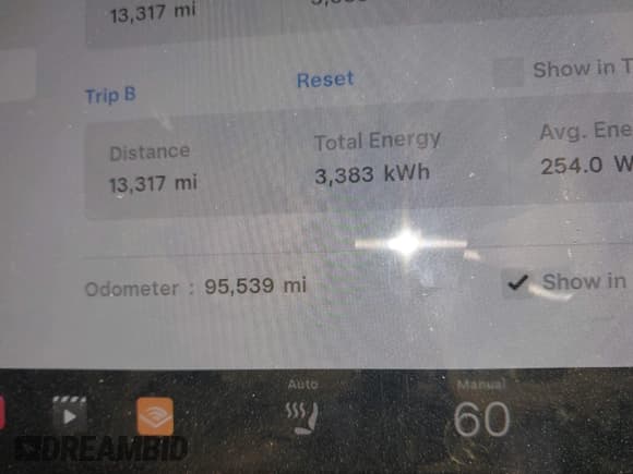 ✅ 2021 Tesla Model 3 Standard Range Plus • VIN: 5YJ3E1EA6MF009508 • Lot: 43296972. Listed on IAAI with 95,539 mi. Free auction sales archive from the USA and detailed vehicle history report at DreamBid. Image 15.