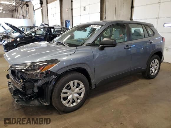 ✅ 2024 Toyota Corolla Cross L • VIN: 7MUAAABG6RV116238 • Lot: 81070555. Listed on Copart with 3,011 mi. Free auction sales archive from the USA and detailed vehicle history report at DreamBid. Image 1.