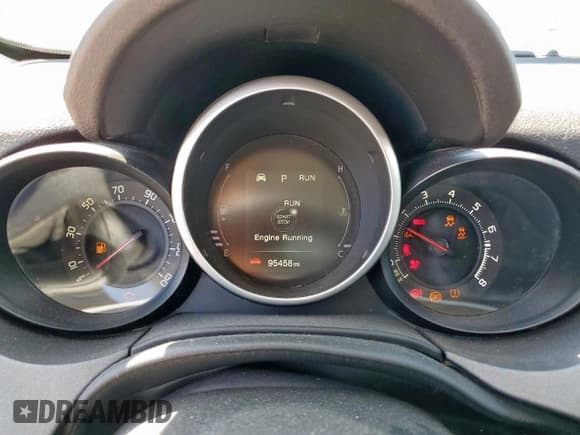 ✅ 2016 FIAT 500X Trekking • VIN: ZFBCFXCT7GP478057 • Lot: 71170835. Listed on Copart with 95,458 mi. Free auction sales archive from the USA and detailed vehicle history report at DreamBid. Image 9.