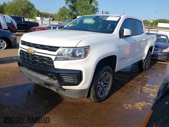 ✅ 2021 Chevrolet Colorado 2WD Work Truck • VIN: 1GCGSBEA1M1268867 • Lot: 43151121. Listed on IAAI with 141,071 mi. Free auction sales archive from the USA and detailed vehicle history report at DreamBid. Image 2.