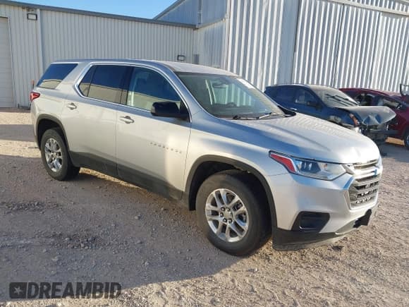 ✅ 2021 Chevrolet Traverse LS • VIN: 1GNERFKWXMJ205994 • Lot: 43520326. Listed on IAAI with 93,088 mi. Free auction sales archive from the USA and detailed vehicle history report at DreamBid. Image 1.