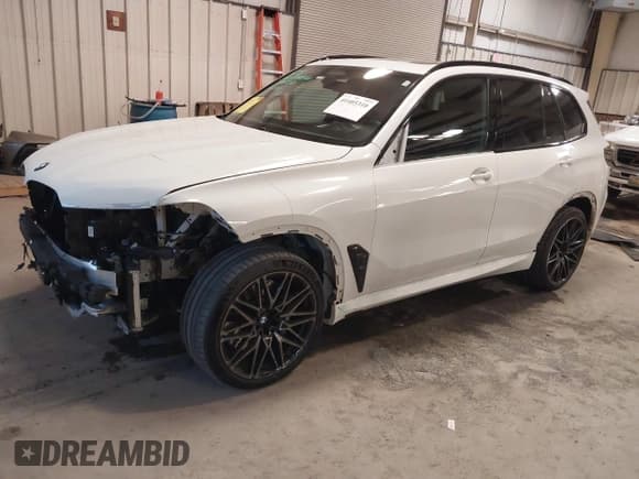 ✅ 2021 BMW X5 M • VIN: 5YMJU0C0XM9E08263 • Лот: 41405310. Опубликован ранее на IAAI с пробегом 35 350 миль. Бесплатный доступ к архиву аукционных продаж из США и подробный отчёт об истории автомобиля на DreamBid. Изображение 2.