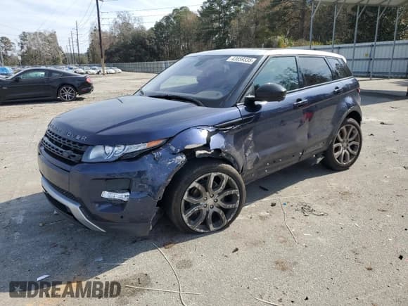 ✅ 2014 Land Rover Range Rover Evoque Dynamic • VIN: SALVT2BG1EH894398 • Lot: 43859335. Listed on Copart with 114,410 mi. Free auction sales archive from the USA and detailed vehicle history report at DreamBid. Image 1.