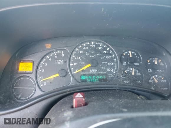 ✅ 2000 Chevrolet Silverado 1500 LS • VIN: 2GCEC19T1Y1360894 • Lot: 91810005. Listed on Copart with 144,387 mi. Free auction sales archive from the USA and detailed vehicle history report at DreamBid. Image 9.