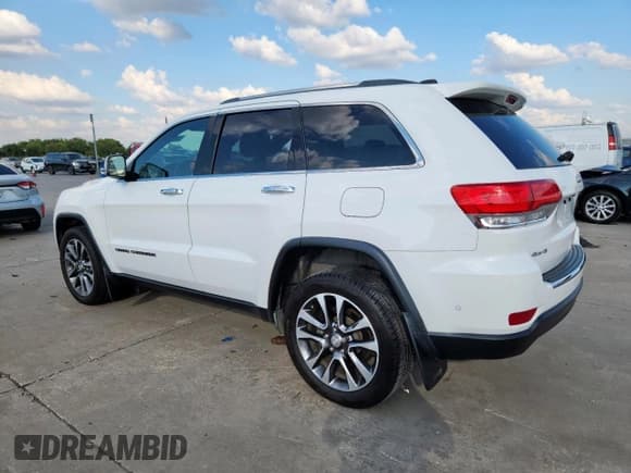 ✅ 2018 Jeep Grand Cherokee Limited • VIN: 1C4RJFBG4JC510529 • Lot: 84802285. Listed on Copart with 72,788 mi. Free auction sales archive from the USA and detailed vehicle history report at DreamBid. Image 2.