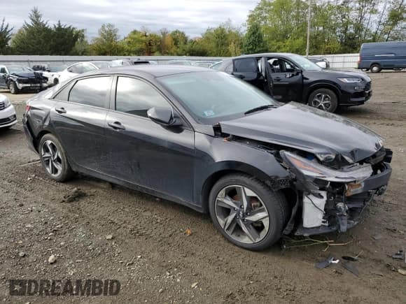 ✅ 2023 Hyundai Elantra SEL • VIN: 5NPLS4AG3PH097489 • Lot: 86213615. Listed on Copart with 41,438 mi. Free auction sales archive from the USA and detailed vehicle history report at DreamBid. Image 4.