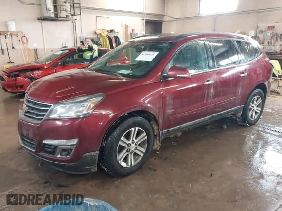 ✅ 2015 Chevrolet Traverse LT • VIN: 1GNKVHKD0FJ340901 • Lot: 41545181. Listed on IAAI with 129,590 mi. Free auction sales archive from the USA and detailed vehicle history report at DreamBid. Image 18.