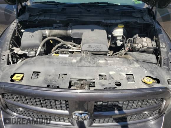 2017 Ram 1500 Tradesman with VIN 3C6JR7AGXHG735887, listed as a Copart auction lot 51837095 with 100,923 mi miles and Salvage title. Bid and sale history available at DreamBid. Image 11.