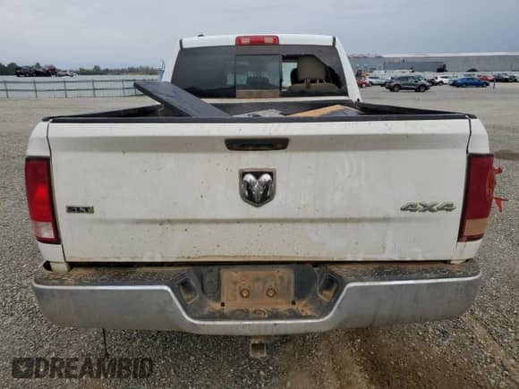 2018 Ram 1500 SLT with VIN 1C6RR7GT0JS106273, listed as a Copart auction lot 82770145 with 186,180 mi miles and Salvage title. Bid and sale history available at DreamBid. Image 6.