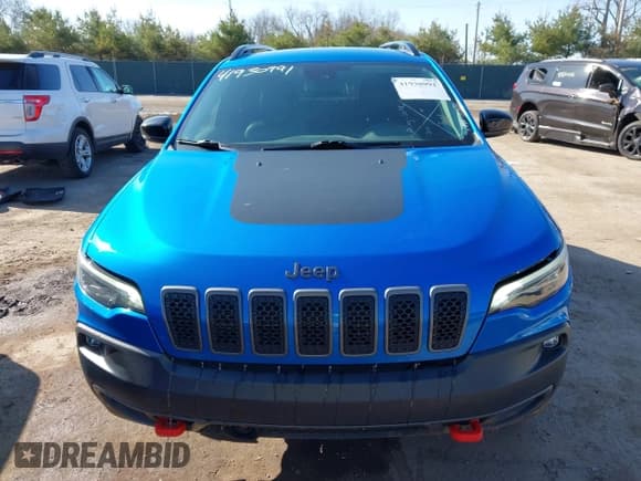✅ 2022 Jeep Cherokee Trailhawk • VIN: 1C4PJMBX5ND553336 • Lot: 41930991. Listed on IAAI with 40,832 mi. Free auction sales archive from the USA and detailed vehicle history report at DreamBid. Image 13.