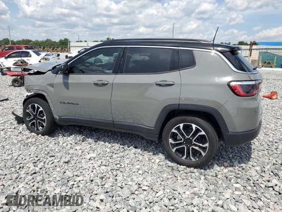 ✅ 2024 Jeep Compass Limited • VIN: 3C4NJDCN6RT579853 • Lot: 57946295. Listed on Copart with 3,978 mi. Free auction sales archive from the USA and detailed vehicle history report at DreamBid. Image 2.