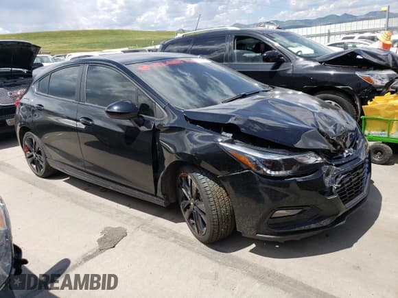 ✅ 2018 Chevrolet Cruze LT • VIN: 3G1BE6SM4JS609012 • Lot: 61553493. Listed on Copart with 70,091 mi. Free auction sales archive from the USA and detailed vehicle history report at DreamBid. Image 4.