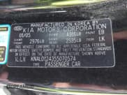 ✅ 2005 Kia Amanti • VIN: KNALD124355070574 • Лот: 43159505. Опубликован ранее на IAAI с пробегом 106 348 миль. Бесплатный доступ к архиву аукционных продаж из США и подробный отчёт об истории автомобиля на DreamBid. Изображение 9.