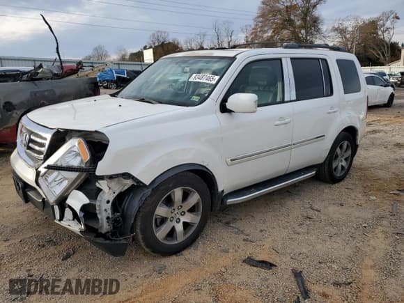 ✅ 2013 Honda Pilot Touring • VIN: 5FNYF4H9XDB056093 • Lot: 93487465. Listed on Copart with 173,745 mi. Free auction sales archive from the USA and detailed vehicle history report at DreamBid. Image 1.