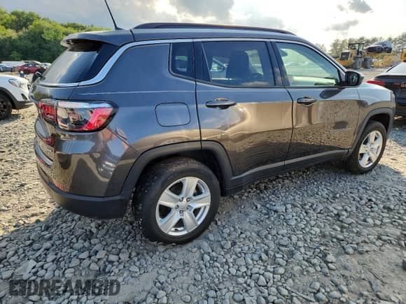 2022 Jeep Compass Latitude с VIN 3C4NJDBB9NT154533, выставлен на аукционе Copart как лот 65537715 с пробегом 23 613 миль миль и Списание • Salvage title. История ставок и продаж доступна на DreamBid. Изображение 3.