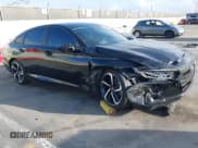 ✅ 2022 Honda Accord Sport SE • VIN: 1HGCV1F40NA017494 • Лот: 43440613. Опубликован ранее на IAAI с пробегом 59 676 миль. Бесплатный доступ к архиву аукционных продаж из США и подробный отчёт об истории автомобиля на DreamBid. Изображение 1.