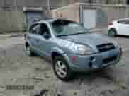 2007 Hyundai Tucson GLS with VIN KM8JM12B27U493059, listed as a Copart auction lot 66892704 with 36,562 mi miles and Salvage title. Bid and sale history available at DreamBid. Image 12.