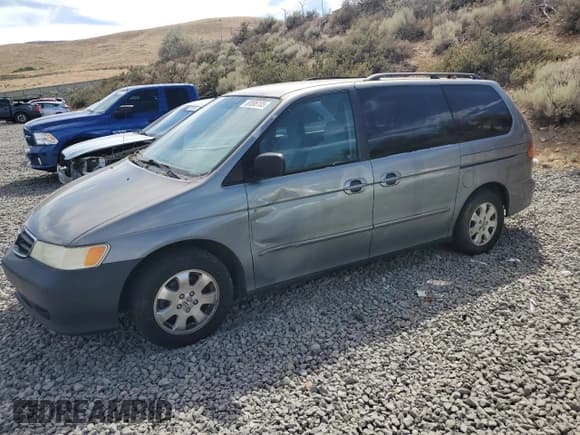 ✅ 2002 Honda Odyssey EX • VIN: 5FNRL18692B020653 • Lot: 69506105. Listed on Copart with 245,074 mi. Free auction sales archive from the USA and detailed vehicle history report at DreamBid. Image 1.