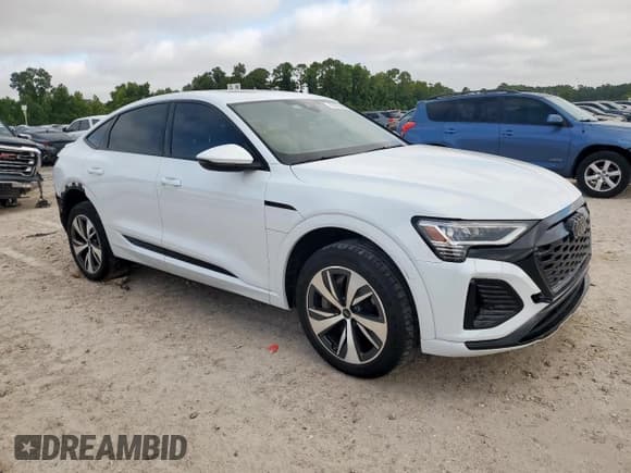 ✅ 2024 Audi Q8 e-tron • VIN: WA1BAAGE5RB016851 • Lot: 65275485. Listed on Copart with 30,299 mi. Free auction sales archive from the USA and detailed vehicle history report at DreamBid. Image 4.