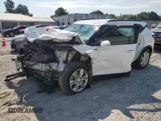 2019 Chevrolet Blazer with VIN 3GNKBCRS3KS673960, listed as a Copart auction lot 68015915 with Not provided miles and Salvage title. Bid and sale history available at DreamBid. Image 1.