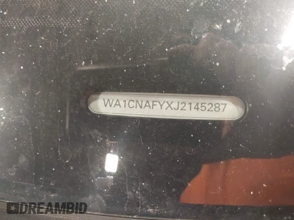 ✅ 2018 Audi Q5 Prestige • VIN: WA1CNAFYXJ2145287 • Lot: 42718895. Wystawiony na IAAI z przebiegiem 149 361 mil. Bezpłatny archiwum sprzedaży aukcyjnych z USA i szczegółowy raport historii pojazdu na DreamBid. Zdjęcie 9.