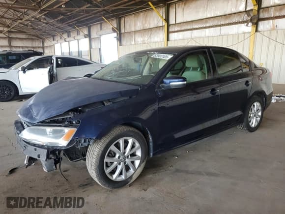 ✅ 2011 Volkswagen Jetta SE • VIN: 3VWDX7AJXBM337284 • Lot: 63803105. Listed on Copart with 171,546 mi. Free auction sales archive from the USA and detailed vehicle history report at DreamBid. Image 1.