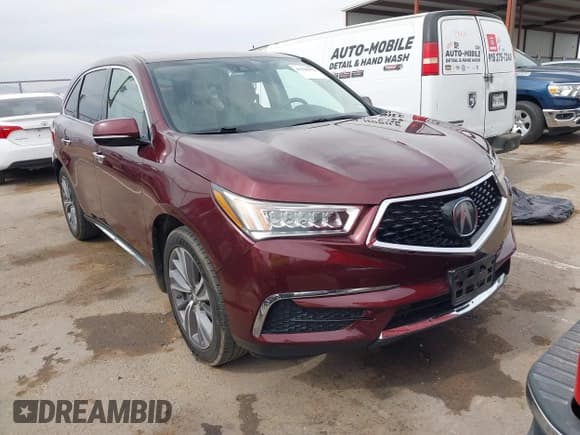 ✅ 2018 Acura MDX Technology • VIN: 5J8YD3H57JL009160 • Лот: 41520472. Опубликован ранее на IAAI с пробегом 75 042 миль. Бесплатный доступ к архиву аукционных продаж из США и подробный отчёт об истории автомобиля на DreamBid. Изображение 1.