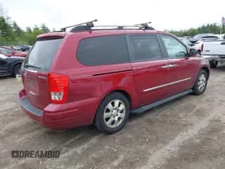 2007 Hyundai Entourage GLS z VIN KNDMC233576030404, wystawiony jako IAAI lot #42309529 z przebiegiem 219 839 mil mil oraz . Historia ofert i sprzedaży dostępna na DreamBid. Obrazek 4.