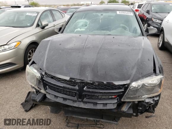 ✅ 2014 Dodge Avenger SE • VIN: 1C3CDZABXEN193679 • Лот: 63905424. Опубликован ранее на Copart с пробегом 81 798 миль. Бесплатный доступ к архиву аукционных продаж из США и подробный отчёт об истории автомобиля на DreamBid. Изображение 5.