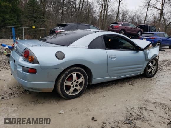 ✅ 2003 Mitsubishi Eclipse GS • VIN: 4A3AC44G33E090047 • Lot: 84745894. Wystawiony na Copart z przebiegiem Nie podano. Bezpłatny archiwum sprzedaży aukcyjnych z USA i szczegółowy raport historii pojazdu na DreamBid. Zdjęcie 3.