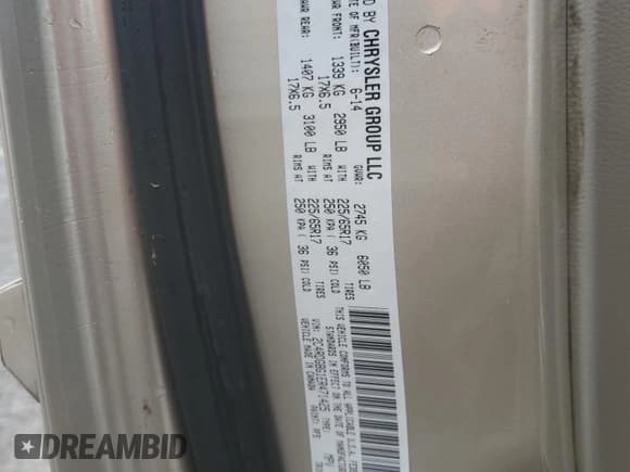 ✅ 2014 Dodge Grand Caravan SE • VIN: 2C4RDGBG1ER471425 • Lot: 90443765. Wystawiony na Copart z przebiegiem 63 031 mil. Bezpłatny archiwum sprzedaży aukcyjnych z USA i szczegółowy raport historii pojazdu na DreamBid. Zdjęcie 13.