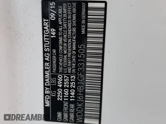 ✅ 2016 Mercedes-Benz E 400 • VIN: WDDKJ6HB1GF331505 • Lot: 71165575. Wystawiony na Copart z przebiegiem 112 656 mil. Bezpłatny archiwum sprzedaży aukcyjnych z USA i szczegółowy raport historii pojazdu na DreamBid. Zdjęcie 12.