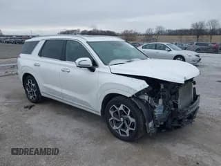 ✅ 2022 Hyundai Palisade Calligraphy • VIN: KM8R7DHE7NU433952 • Лот: 41403589. Опубликован ранее на IAAI с пробегом 82 368 миль. Бесплатный доступ к архиву аукционных продаж из США и подробный отчёт об истории автомобиля на DreamBid. Изображение 1.