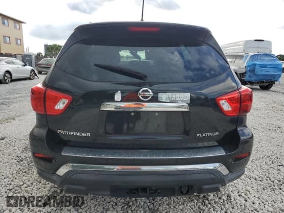 ✅ 2017 Nissan Pathfinder Platinum • VIN: 5N1DR2MN4HC649282 • Lot: 86717435. Listed on Copart with 33,807 mi. Free auction sales archive from the USA and detailed vehicle history report at DreamBid. Image 6.